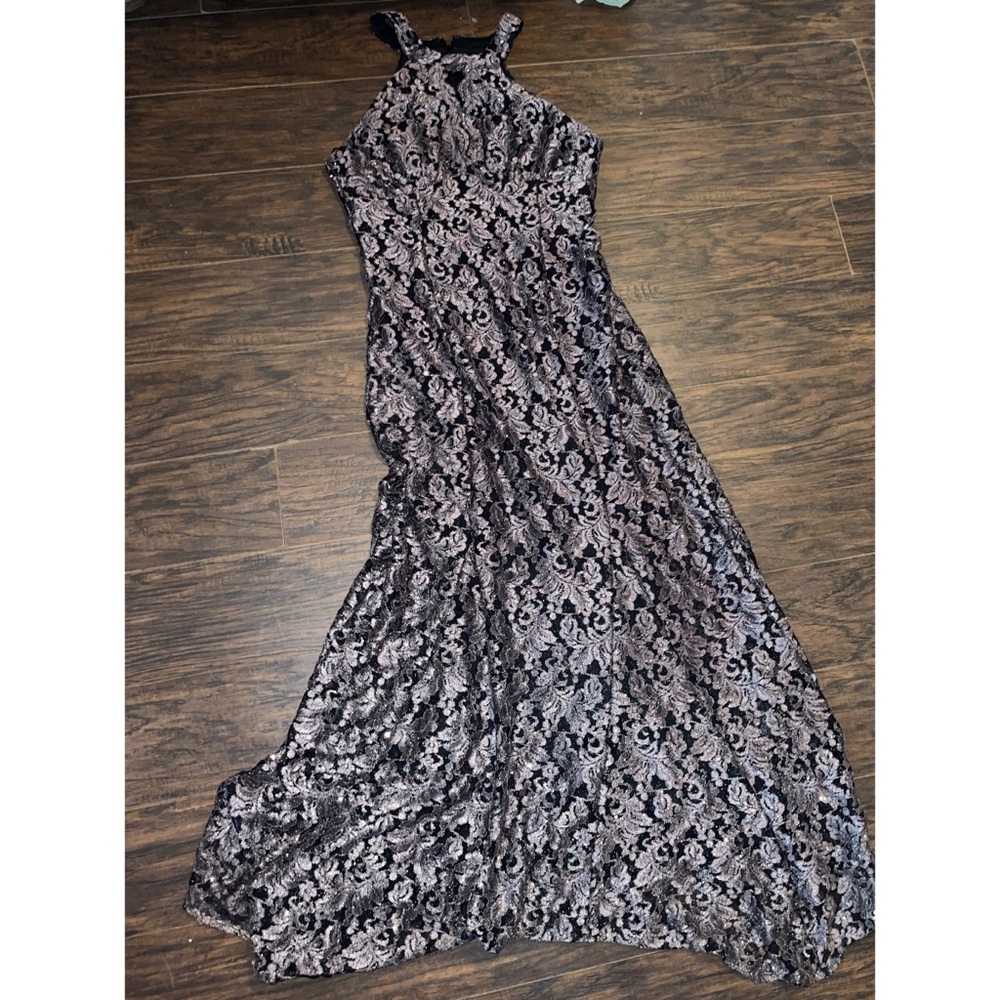 Nightway Long Glitter Formal Dress size 10